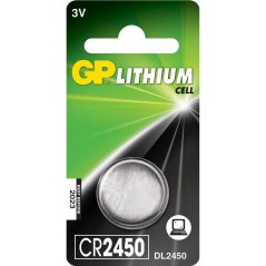CR 2450 LITHIUM-P Battery - Reliable Power Source for All Your Devices - High Performance, Long-Lasting Energy (1 Pack)